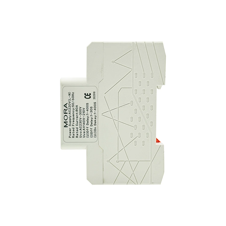 2P Auto Reconnect Voltage Protector Type M Kolminkertainen näyttö