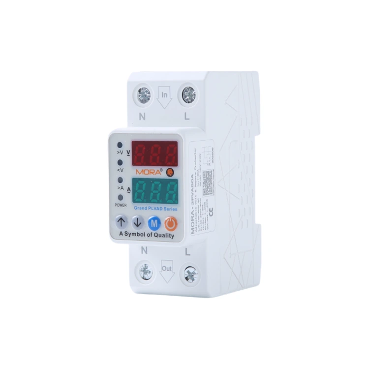 Single-Phase 230V Adjustable Overvoltage Protector